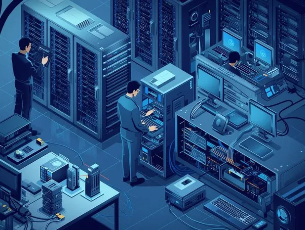 KrishTech Hardware Services - professional IT equipment